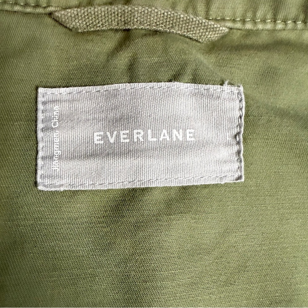 Everlane Olive Green Utility Jacket - Picture 10 of 12